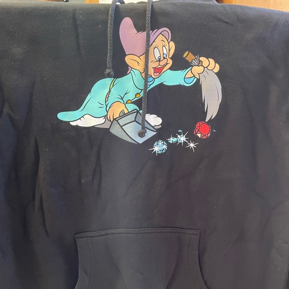 Diamond Supply Co x Disney Snow White Seven Dwarfs Hoodie Sz L BNWT Rare NEW - Picture 10 of 10
